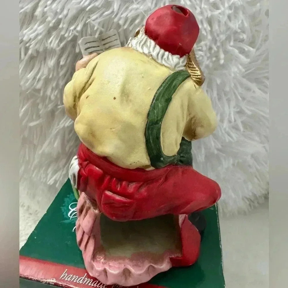 Vintage Ceramic Santa Candle Holder - Picture 7 of 13